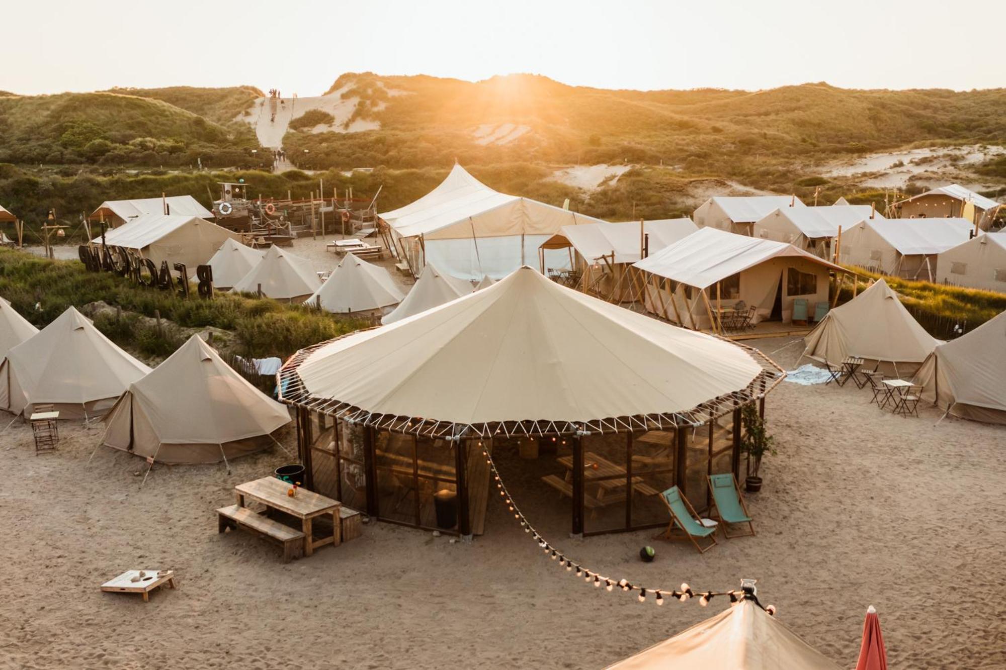 Beachcamp Bloemendaal Surf Resort Overveen Dış mekan fotoğraf